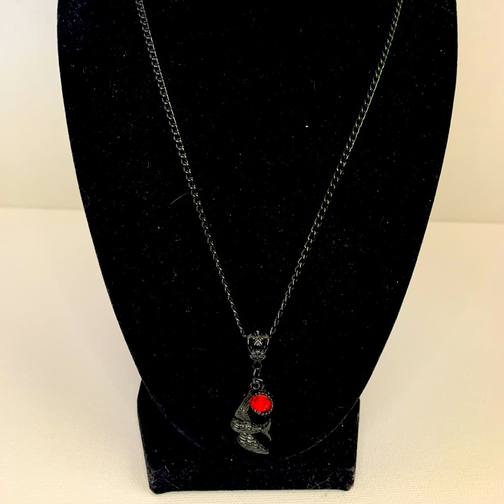 Handmade bird necklace